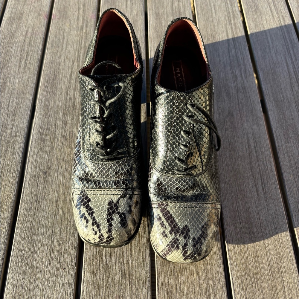 Marc Jacob’s Snakeskin Lace-Up Shoes